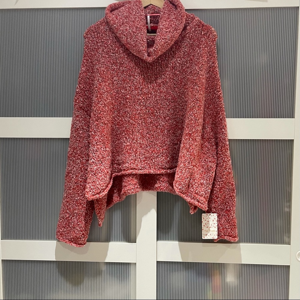 NEW Free People BFF turtleneck oversized sweater